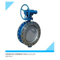 Triple Eccentric Metal Seated Flanged Butterfly Valve Dn500 Price